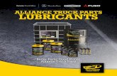 ALLIANCE TRUCK PARTS LUBRICANTS · PDF fileALLIANCE TRUCK PARTS LUBRICANTS Better Parts. ... 1300 653 594 Email: cvsupport@ ... FREQUENTLY ASKED QUESTIONS 1. Why was the new API CJ-4