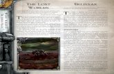 The Lost Belissar Worlds - Fantasy Flight Games Lost Worlds of The Jericho Reach 66 The Lost Worlds “These distant orbs of earth and ﬁ re, wind and water, provide us some insight