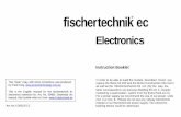 fischertechnik ec Electronics - Add-on kit 30085users.tpg.com.au/users/p8king/fischer/30085em.pdf · This is the English manual for the fischertechnik ec electronics ... It essentially