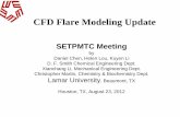 CFD Flare Modeling Update -   Flare Modeling Update ... Flare Design Criteria . Species Flow Rate Process Type . Operation Mode . Flare ... Stack . 27 of 42 .