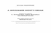 A MIDSUMMER NIGHT’S DREAM - Michael · PDF fileWILLIAM SHAKESPEARE A MIDSUMMER NIGHT’S DREAM Abridged and edited by R. Michael Russ, Ingrid Michaelson and Michael Sirotta With