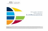 World TVET Database Lithuania - UNESCO- · PDF file · 2016-02-01Lithuania World TVET Database . 2 ... Links to UNEVOC centres and TVET institutions ... Vocational Education and Training