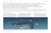 Boeing Simulates Thermal Expansion in Composites · PDF fileBoeing Simulates Thermal Expansion in Composites with Expanded Metal Foil for Lightning Protection of Aircraft Structures
