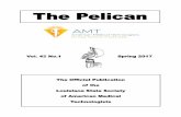The Pelican - American Medical Technologists (AMT) Home Society/LASSA… · per Mr. Jeffrey Lavender, ... The Pelican is the official publication of the Louisiana State Society of