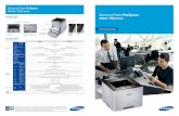 Samsung Printer ProXpress M4020 / 3820 series · PDF file(Ships with 3,000 pages Starter ... The printers’ multipurpose tray supports media of up to 220 gsm ... greater cost efficiency