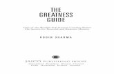 THE GREATNESS GUIDE - Jaico Publishing House Greatness Guide.pdf · THE GREATNESS GUIDE ... Do a “101 Things to Do Before I Die” List ... think I’m different from you, then
