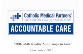 2016 ACO GPRO Web Interface 2011 Proprietary and Confidential •34 quality measures are separated into the following four key domains 1. Patient/Caregiver Experience 2. Care Coordination