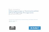 Designing a Sustainable Packaging Programmitsloan.mit.edu/.../documents/s-lab-projects/EMC-Pac… ·  · 2018-01-25Process for Designing a Sustainable Packaging Program ... metrics