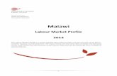 Malawi – Labour Market Profile 2014 - Ul · PDF fileMalawi Labour Market Profile 2014 ... Freedom of association and the right to collective ... Members7 (2014) Female members