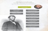 Abraham Lincoln and George Clooney are  . · PDF fileAbraham Lincoln and George Clooney are Cousins. Here is the segment of their family tree that connects them