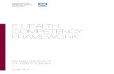 E HEALTH COMPETENCY FRAMEWORK · PDF filee health . competency framework. defining the role of . the expert clinician june 2011