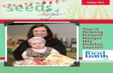 You’re Helping Prevent Hunger this Holiday Season! · PDF fileYou’re Helping Prevent Hunger this Holiday Season! ... After months of struggling to pay ... other basic necessities
