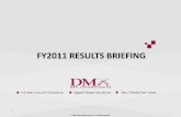 FY2011 RESULTS BRIEFING - dmx.listedcompany.comdmx.listedcompany.com/newsroom/20120302_080647_5CH... · Position Vision CEP as VAS in IPTV market. Create service operation model with