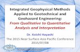 Integrated Geophysical Methods Applied to Geotechnical … and Resources/Near Surface... · Integrated Geophysical Methods Applied to Geotechnical and ... Penetration Test) ... if