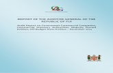 REPORT OF THE AUDITOR GENERAL OF THE REPUBLIC · PDF fileREPORT OF THE AUDITOR GENERAL OF THE REPUBLIC OF FIJI ... The Housing Authority was established by an Act of ... Plant & Equipment