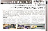 22-Robotics on a Budget -  · PDF fileclassic 555 timer! ULTRA LOW COST MICROCONTROLLERS ... gadget. It was Darticularlv deDressinq ... Robotics-on-a-budget.pdf