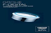grohe F-digitaldp/cdn-files/com/pdf/GROHE_Digital... · design and planning process and support the construction work flow. ... GROHe Allure F-digital 64 GROHe F-digital Showers 68