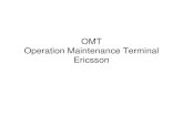 OMT Operation Maintenance Terminal Ericsson · PDF fileExternal Alarms Inlets External alarm inlets menginformasikan ke OMC tentang kondisi “Faulty” yang berasal dari luar sistem