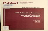 NIST calibration procedure for vertically polarized monopole …nvlpubs.nist.gov/nistpubs/Legacy/TN/nbstechnicalnote1… ·  · 2014-06-23nisr unitedstates departmentofcommerce nationalinstituteofstandards