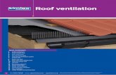 Roof ventilation Layout 1 - Home | Timloc Building Products · PDF fileRoof ventilation Soffit vent type C ... • When ventilating flat roof abutments with product 3011-25 some extra