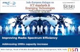 Improving Radio Spectrum Efficiency - Directory Listing / dialogu… ·  · 2014-03-24Nitin Dahiya, Head of Mobile Broadband Sales Development, NSN, India Improving Radio Spectrum