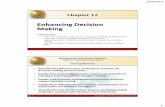 ENHANCING DECISION MAKING - Furman Universitycs.furman.edu/~pbatchelor/mis/Slides/PDF Powerpoints Laudon 13e... · Management Information Systems Chapter 12: ... Chapter 12: Enhancing