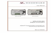 36526A User Manual DPG-21XX-00X · PDF fileManual 36526A DPG-21XX-00X Digital Controllers Woodward iv Electrostatic Discharge Awareness All electronic equipment is static-sensitive,