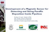 Development of a Magnetic Sensor for Detecting and … Sensor...Development of a Magnetic Sensor for Detecting and Sizing Paraffin Deposition Inside Pipelines Professor Dr. João Rebello