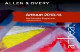 Artbeat 201 3-14 - Allen & Overy 2014.pdf · Artbeat is recognised as an award-winning arts programme by Business in ... entrepreneurship, ... experience with using hand tools to