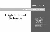 High School Science - Greeley  · PDF file2012-2013 High School Biology Curriculum Guide ... photosynthesis? 4. ... Performance Tasks Common Assessment 2 ;