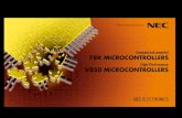 78K MICROCONTROLLERS, V850 MICROCONTROLLERS …datasheet.octopart.com/UPD70F3732GF-JBT-A-NEC-datasheet-832436… · 78K MICROCONTROLLERS V850 MICROCONTROLLERS NEC ELECTRONICS. NEC