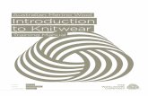 Introduction to Knitwear - Woolmark · PDF fileIntroduction to Knitwear Training Manual Index ... remove the lubricants used in carding ... top and hank dyeing usually