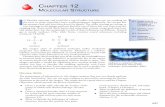 Chapter 12 MoleCular truCture - KaiserScience · PDF file · 2015-03-3012.4 Molecular Geometry from Lewis Structures ... is that the electrons in 2s and 2p orbitals have larger electron