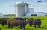 ID-202: Feedlot Design and Management for … manures. The soil type, depth of soil, depth to water, depth to rock, and rock characteristics are all factors that contribute to a soil’s