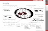 Compelete Wheels - VPOWER Racing- · PDF fileCompelete Wheels. Size Spokes ... Wheel Part Number 2017-2018 CATALOG 5 WHEELS ... Wheel Part Number YAMAHA APPLICATIONS 6 2017-2018 CATALOG