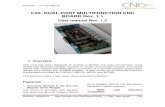 C32- DUAL PORT MULTIFUNCTION CNC BOARD Rev. 1 · PDF fileC32- DUAL PORT MULTIFUNCTION CNC BOARD Rev. 1.1 User manual Rev. 1.2 1. Overview This card has been designed to provide a flexible