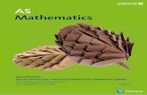 AS Mathematics - Pearson qualifications | Edexcel, BTEC, …qualifications.pearson.com/content/dam/pdf/A Level... ·  · 2018-02-20Page number : The formatting of ... Each textbook
