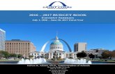 2016 2017 BUDGET BOOK - St. Louis Public Schools · PDF file2016 – 2017 BUDGET BOOK Executive Summary ... The plan focuses on four primary goals that will allow our district to operate