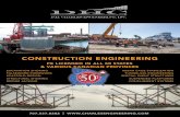 CONSTRUCTION ENGINEERING -  · PDF filed.h. charles engineering, inc. 707.537.8282 |   excavation shoring falsework/formwork scaffold design structural shoring bridge jacking