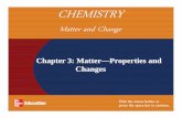 Notes 3.1 Properties of Matter - Mr. McKnight Clawson High ...mcknightchs.weebly.com/.../1/3/23136762/notes_3.1_properties_of_m… · • Distinguish between physical and chemical
