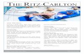 THE RITZ-CARLTON · PDF filetext THE RITZ-CARLTON. The Ritz-Carlton Club, Lake Tahoe Third Quarter 2016 Summer is finally here! With warm, sunny days and