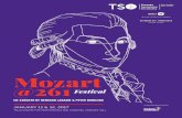 Mozart @261 Festival - Toronto Symphony Orchestra · PDF fileFestival CO-CURATED BY ... The Andante is, ... Rondo in C Major for Violin and Orchestra, K. 373 Piano Concerto No. 27