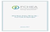 2016 State Policy Wrap Up Fuel Cells & Hydrogen · PDF filei ABOUT THE FUEL CELL AND HYDROGEN ENERGY ASSOCIATION The Fuel Cell and Hydrogen Energy Association (FCHEA), located in Washington,