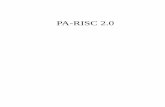 PA-RISC 2 2.0 Architecture iii Foreword ... Because of the inherent complexity of the problem, the design of processor architecture is an iterative,