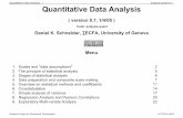 Quantitative Data Analysis - . analysis-quant-xi-1 ... - …tecfa.unige.ch/guides/methodo/edu-tech/slides/analysis-quant.pdfQuantitative Data Analysis - . ... • Strength examples: