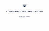 Hyperion Planning System - UBC Information Technology · PDF fileHyperion Planning System Project Titan . Campus-Wide Budgeting System User Guide i Table of Contents ... 3. Find the