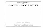 SCHOOL DISTRICT OF CAPE MAY POINT - New Jersey DISTRICT OF CAPE MAY POINT Cape May Point Board of Education Cape May Point, New Jersey Comprehensive Annual Financial Report For the