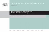 Principles of Household Debt · PDF fileSee also the note on “Approaches to Corporate Debt Restructuring Relevant for ... alter the design of the debt restructuring strategy and