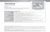 5 Sleddingforms.hmhco.com/assets/pdf/journeys/grade/L05_sledding_A.pdfCharacteristics of the Text Genre • Fantasy Text Structure • Simple ﬁ rst-person narrative, with story carried