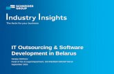 IT Outsourcing & Software Development in Belarus GROUP_IT... · IT Outsourcing & Software Development in Belarus ... positioned themselves as purely outsourcing companies ... Java